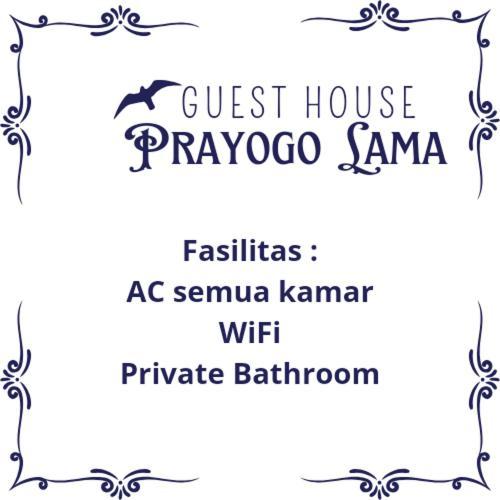 Prayogo Lama Prawirotaman Hotel Yogyakarta Eksteriør billede